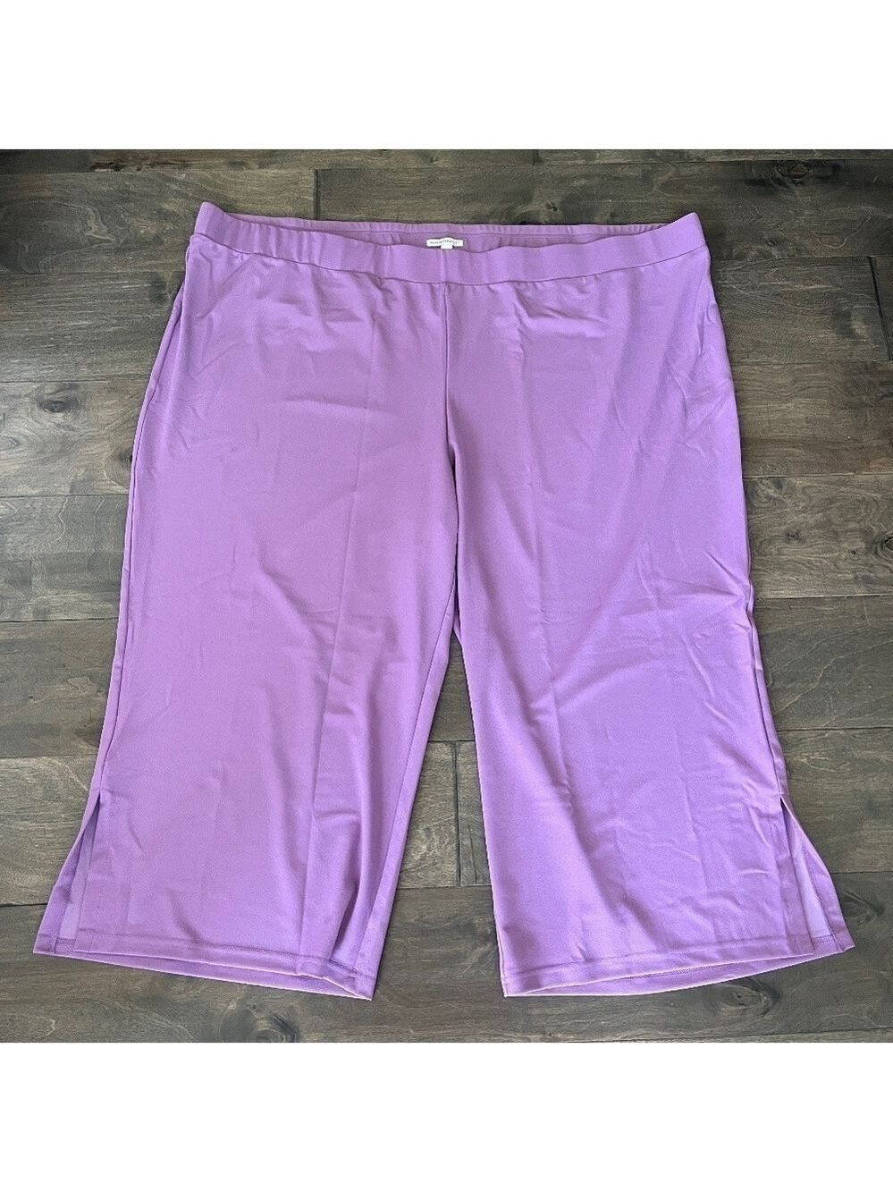 Isaac Mizrahi LIVE Purple Pants 5X - Picture 4 of 8